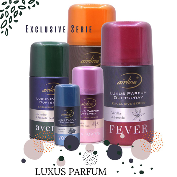 Lufterfrischer AIRLINE Luxus Parfum Exclusive Series